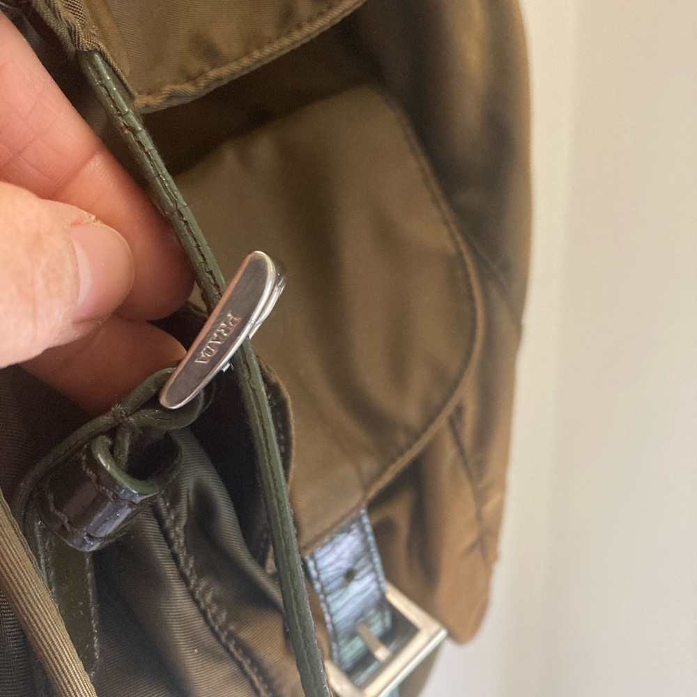 Authentic Prada Vela Nylon Backpack - image 8